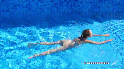 Mona Blue fucks her Step-Brother in the pool