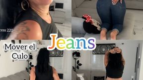 Walking and farting in jeans