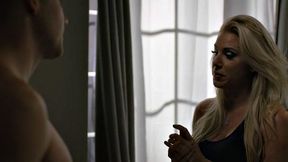 Sinning stepmom pleases stepson with her tight pussy