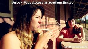 Hate the Sin, Fuck Sinner! Voyeuring Laney, Lucinda & Kenji Sky for SouthernSins