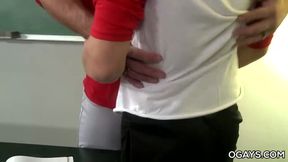 Joseph is being fucked hard by his Coach