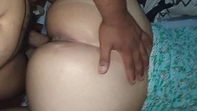 My neighbor is no longer pure, I pulled down her pants and put my dick in her