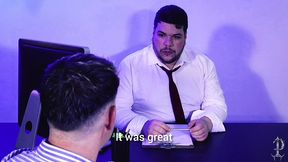 profanus office episodes 3 and 4 (preview) the boss tests the new actors  dicks and eats the intern s ass