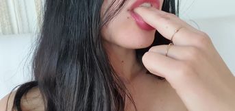 I lick my fingers before hard fucking my tight ass (ANAL JOI)