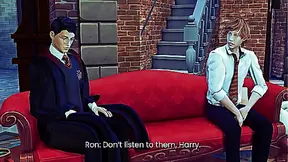 Harry Succumbs to Forbidden Magic in Hot 3D Triwizard Tryst