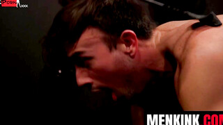 Dungeon Domination - Older Man Fucks Young Twink Hard In Rough Sex Scene