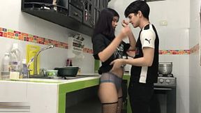 Uncensored Spanish XXX: Discovering My Stepsis's Tight Without Underwear Sparks Wild Desire, Ends with Sizzling Sex