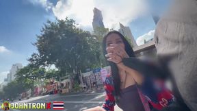 JohnTronX - This petite Thai amateur babe knows how to wiggle her perfect ass in POV