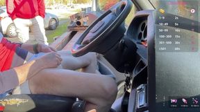 Best truck stop moment ,he stopped and stayed