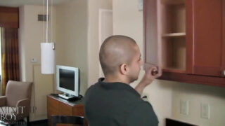 Czarny student Ace Rockwood, BBC uprawia seks analny