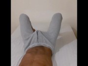 Hands Free Throbbing Cock Tease & Cum (Bonus Post Orgasm)