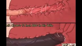 Mr Clydes 12 Inch Bbc Vs Cuckold Husbands Cock