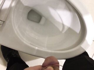 Pissing in the Water closet at my Posh work environment (Compilation)