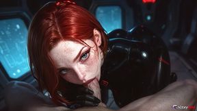spaceship fuck with an android slut (ai)