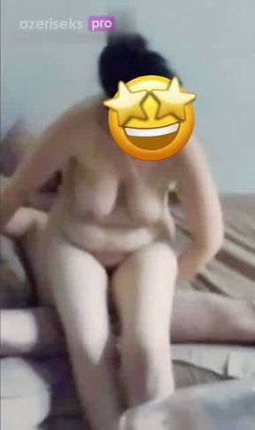 Azeri qucagda seks