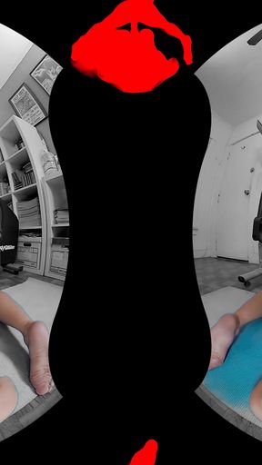 PassthroughVR After Intense Workout Veronica Rodriguez Needs Some Sexual Healing With Her Big Sex Toy   Clip 1