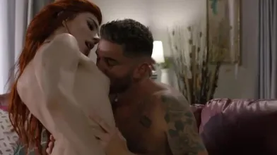 New Boyfriend Gets Horny Ladyboy's Tight Ass Bareback