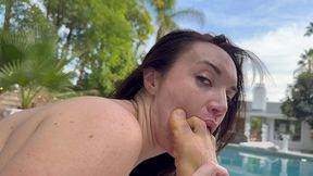 fucking the pussy of paris lincoln on my pov