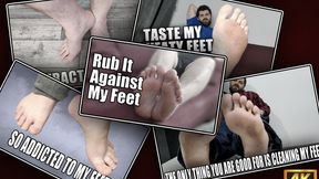 5 in 1 Foot Mega Pack 2 - 4k UHD 2160p - KingMarti