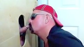 Gloryhole Buddy Cums Back To Feed