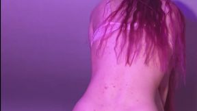 Hot maid rides cock cowgirl style, gets a creampie