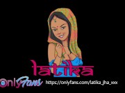 Latika Jha - LJ_017 - Innocent Indian Gettin Fingered & Squirting like crazy + DeepThroat BJ