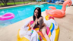 Aquaphilias Harley Jayde She catches Charlie the Unicorn Chtg INFLATABLE POP