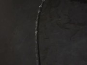 Pissing in circles in my backyard