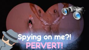 Spying on me in the shower - spy fantasy