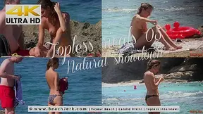 Topless rivals 05 - Natural showdown - BeachJerk