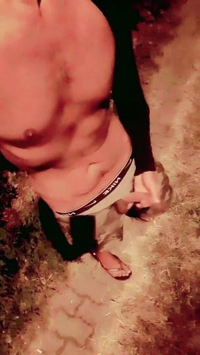 Slutboyben Cam4 Sexy Slut Exposed at Night Time Cruising