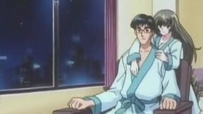 Asian teen dominates cock in raunchy anime flick