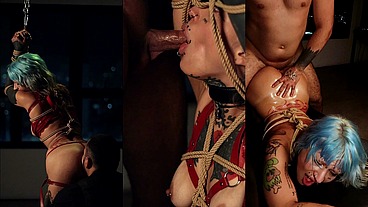 HENTAI Hopeful SG TIED AND POUNDED LIKE A SEX TOY - Borderwaifu - O Max Boss