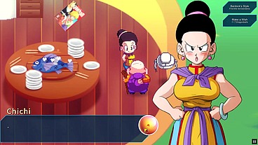 Kame Paradise 2 - Let's Play without comment [PornPlay Hentai game Parody] Ep.1 old pervert massive cock fuck Bulma in her bunny suit