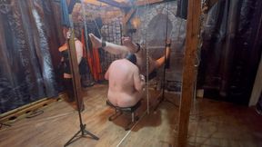 Part 3:- Booboo Gets a Bit of a Cold Treat in His Cock!