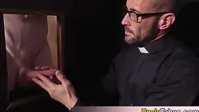 Horny Old Priest Cant Belive His Ears