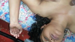 Desi StepMom real pussy closeup