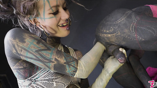 Trans Lily Lu luvs to be a excellent sissy for Anuskatzz