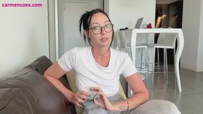 Closeup POV Footjob Roleplay | My New BF Likes Feet So I Practice On My Friend | He Shows Me How To Do It Right Then Covers My Soles In Cum!