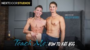 Teach Me How To Eat Ass Roommate Gives Sex Lessons To Brandon Anderson - Hot