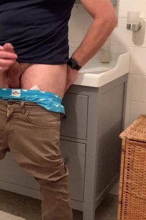 Edging and Trying Sex Toys in the Bathroom, Full Version