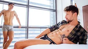 Aiden Ward Takes On Drew Dixon In A Fiery Deepthroat Dual – Wild Gay Passion Unleashed