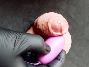 Unlocked from chastity for 90 minutes of edging and series of ruined orgasms