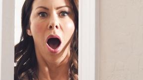 ”Brazzers - Stepmum Caught step daughter Masturbating, Then BF Joins - Alexis Fawx & Aubree Valentine”