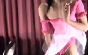 Cute ballerina cums