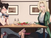 Naruto - Kunoichi Trainer - Part 7 - TenTen And Tsunade Footjob By LoveSkySanX