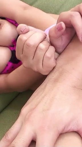 Japan teen with big tits and hairy pussy fucked by step dad for birthday