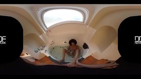 Intimate Pleasure: -taking Slim Babe Gives POV Footjob