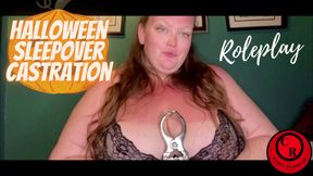 Halloween Sleepover Castration - Roleplay