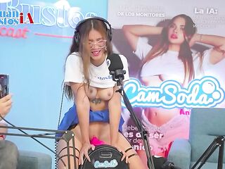Gemma Leone: A multi-orgasmic Latin honey had 5 orgasms in a row until her legs were shaking!